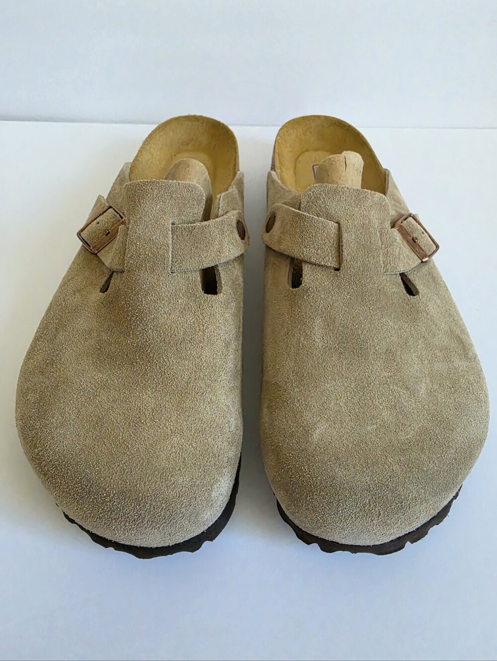 Mens Birkenstock Suede Boston Slip-On 46 - Picture 3 of 7